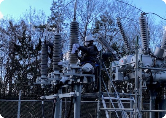 Incoming CH insulator inspection
